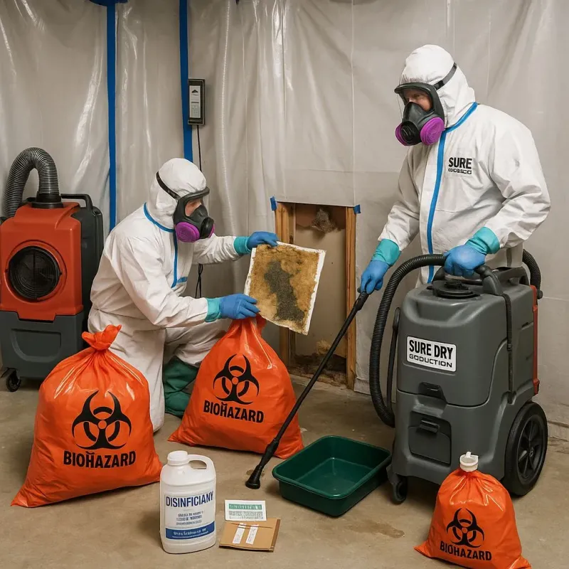Contaminated Water Handling Protocols process in Milford, ME